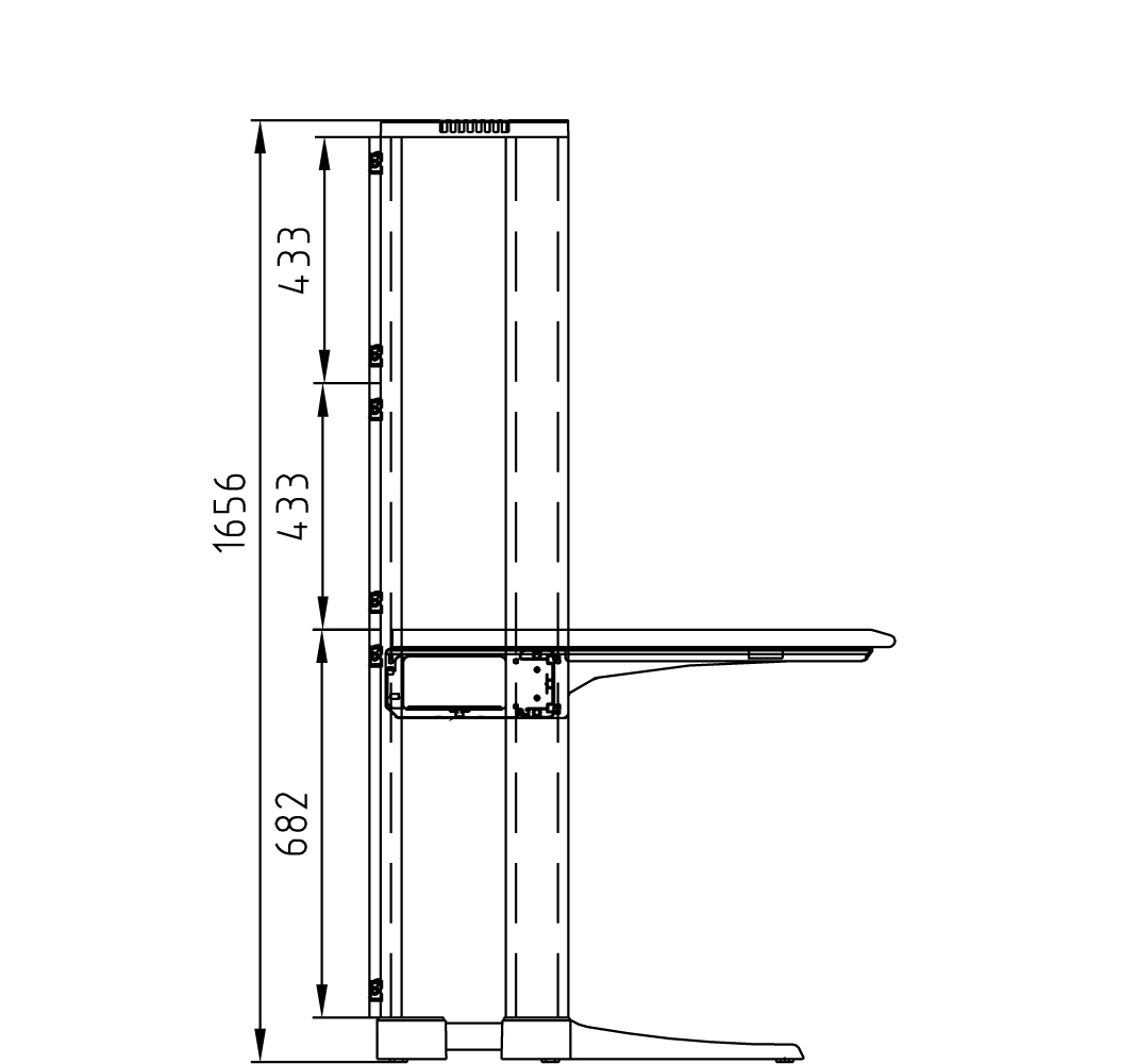 AES ESD Rear Panels for ESD Workstations AES Oscar Elicon p.23 drw 2